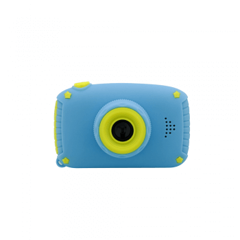 Детский фотоаппарат Kids Camera Синий Мишка-3