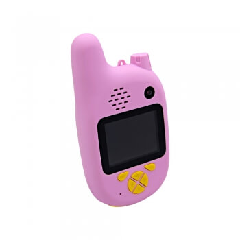 Детский фотоаппарат с рацией Walkie Talkie 2 (розовый)-2