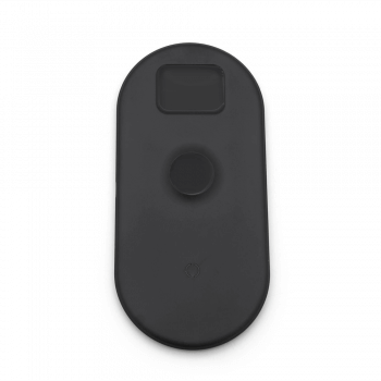 Беспроводная зарядка Baseus Smart 3 в 1 Phone+Watch+AirPods (чёрная)-2