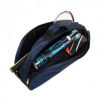 Спортивная сумка для теннисных ракеток с дополнительным отделением для одежды WYAT Star red-4