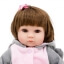 Мягконабивная кукла Реборн девочка Зара 42 см-4
