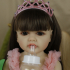 Силиконовая кукла Реборн девочка Анита 55 см-5